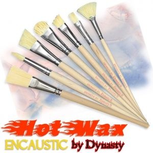 Dynasty Encaustic-Hot Wax brush